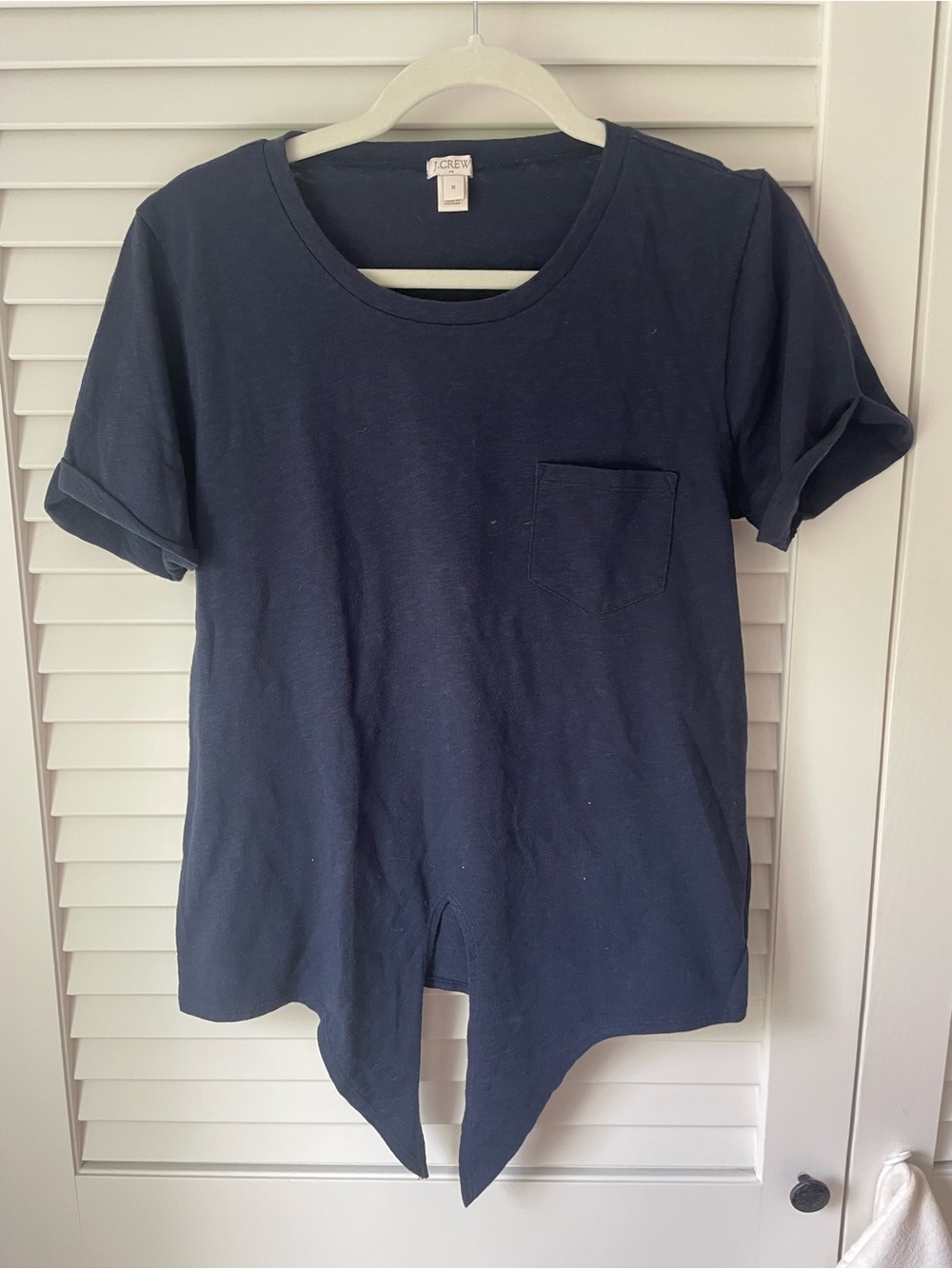 J.Crew Navy Crewneck Tee